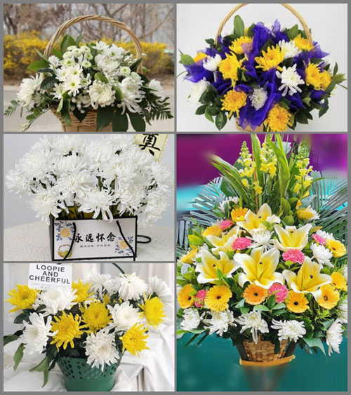 福建龙岩武平县中堡镇互助村白事提篮配送